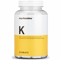 Vitamin K (30 Tablets)   Myvitamins