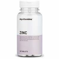 Zinc (30 Tablets)   Myvitamins