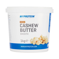 Natural Cashew Butter, Crunchy, Tub, 1kg   Myprotein