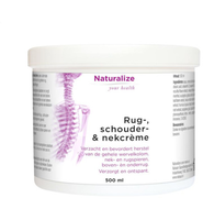 Naturalize Rug , Schouder  & Nekcrème