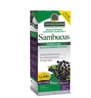 Natures Answer Sambucus Vlierbessen Extract Alcoholvrij (120ml)