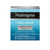 Neutrogena Hydro Boost Gel Sleeping Crème Alle Huidtypes 50 Ml