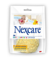 Nexcare Baby Caresse Badspons Geel Latexvrij (1st)
