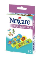Nexcare Soft Assorti Pleisters Kids (20st)