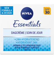 Nivea Essentials Hydraterende Dagcreme Norm/gev Spf30 (50ml)