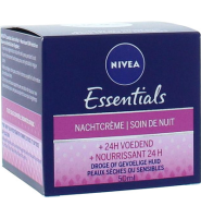 Nivea Essentials Nachtcreme Voedend (50ml)