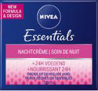 Nivea Essentials Nachtcreme Droge/gevoelige Huid (50ml)