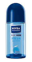 Nivea For Men Deo Roll On Fresh Active