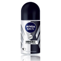 Nivea For Men Invisible Voor Zwarte En Witte Kleren Deodorant Deostick 50 Ml