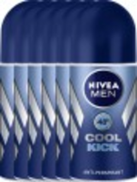 Nivea Men Cool Kick Deoroller 50ml Voordeelverpakking 6st