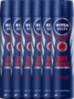 Nivea Men Dry Impact Deospray 250ml Voordeelverpakking 6st