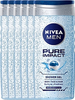 Nivea Men Pure Impact Douchegel 6x250ml