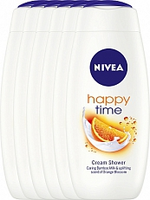 Nivea Shower Happy Time 6x400ml