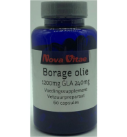 Nova Vitae Borage Olie 1200 Mg Gla 240 Mg (60ca)
