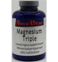 Nova Vitae Magnesium Citraat Bisglycinaat Malaat (180tb)
