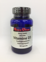 Nova Vitae Vitamine D3 100iu Capsules