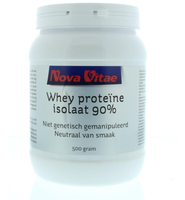 Nova Vitae Whey Proteine Isolaat 90% (500g)