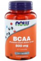 Bcaa 800 Mg (branched Chain Amino Acids) (120 Caps)   Now Foods