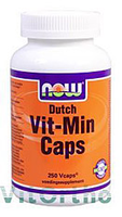 Now Dutch Vit Min Caps Trio (3x 250cap)