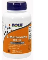 Now Foods L Methionine 500mg   100 Caps