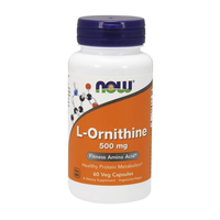Now Foods Ornithine 500mg   120 Caps
