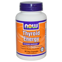 Now Foods, Thyroid Energy, Thyroid Support, 90 Veggie Caps