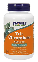 Now Foods Tri Chromium 500 Mcg With Cinnamon   90 Caps