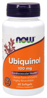 Now Foods Ubiquinol 100 Mg   60 Caps