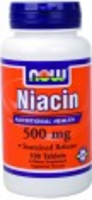 Now Niacine 500mg Vitamine B3