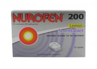 Nurofen Lemon Smelttablet 200 Mg 12tab
