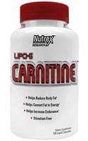 Nutrex L Carnitine 120caps