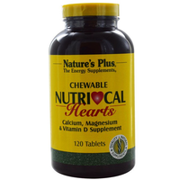 Nutri Cal Hearts, Chewable (120 Tablets)   Nature's Plus