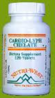 Nutri West Cardio Lyph Chelate Tabletten 120st