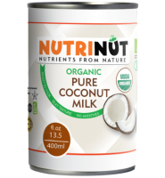 Nutrinut Pure Kokosmelk In Blik Bio (400ml)