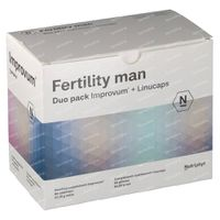 Fertility Man Duo Improve + Linucaps 2x60 Tabletten