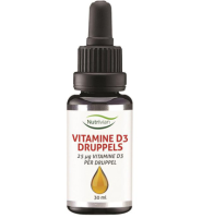 Nutrivian Vitamine D3 25mcg Druppels (30ml)