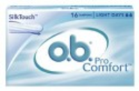 O.B. Procomfort Tampons Light Days 16st