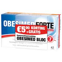 Obesimed Forte + Gratis Proefverpakking Obesimed Bloc 42+15cap