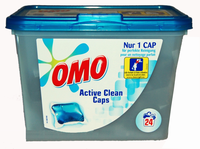 Omo Wastabletten   Active Clean 24 Wasbeurten
