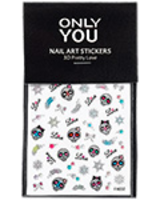 Only You Nail Stickers 3d Pretty Love