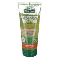 Optima Aloe Pura Aloe Vera Gel Organic Tea Tree 200 Ml