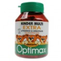 Optimax Kinder Multi Extra Tabletten Sinaasappel 100st