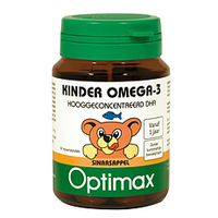 Optimax Kinder Omega 3 Kauwcapsules 50 Stuks