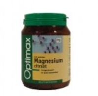 Optimax Optimax Magnesium Citraat 250 Mg + Vit B6 (120tb)