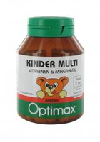 Optimax Multivitamines Kinder Aardbei 100 Kauwtabletten