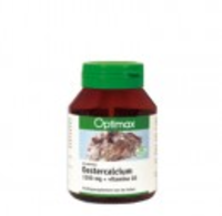 Optimax Oestercalcium + Vitamine D3 En K1 Kauwtabletten 60tabl