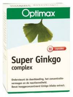 Optimax Super Ginkgo 150 Caps.