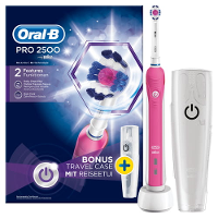 Oral B Elektrische Tandenborstel   Pro 2500 3d White Pink
