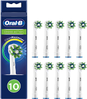 Oral B Cross Action Opzetborstel   10 Stuks