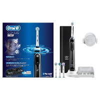 Oral B Elektrische Tandenborstel   Genius 10000n Zwart + 4 Opzetborstels